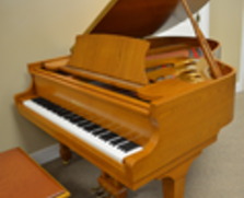 Otto Altenburg grand piano, oak